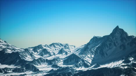 Luftaufnahme-Der-Alpen-Im-Schnee